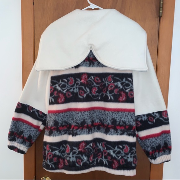 Women’s XL Vintage CLIMATE ZONE Zip Hood Full Zip Thick Fleece Coat EXCELLENT - Picture 7 of 15